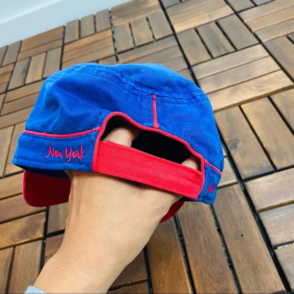 New York Giants Houndstooth Bakers Boy Cap - Picture 4 of 6